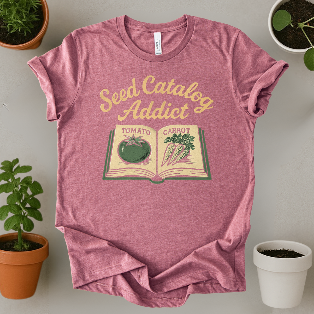 Seed Catalog Addict T-Shirt