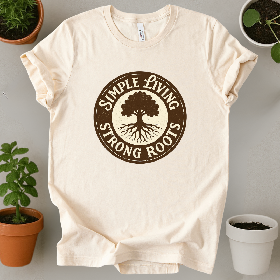 Simple Living Strong Roots T-Shirt