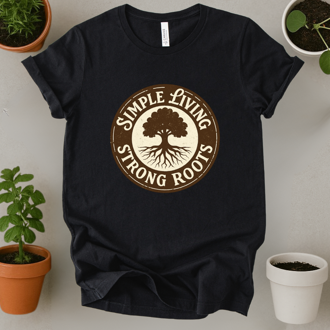 Simple Living Strong Roots T-Shirt