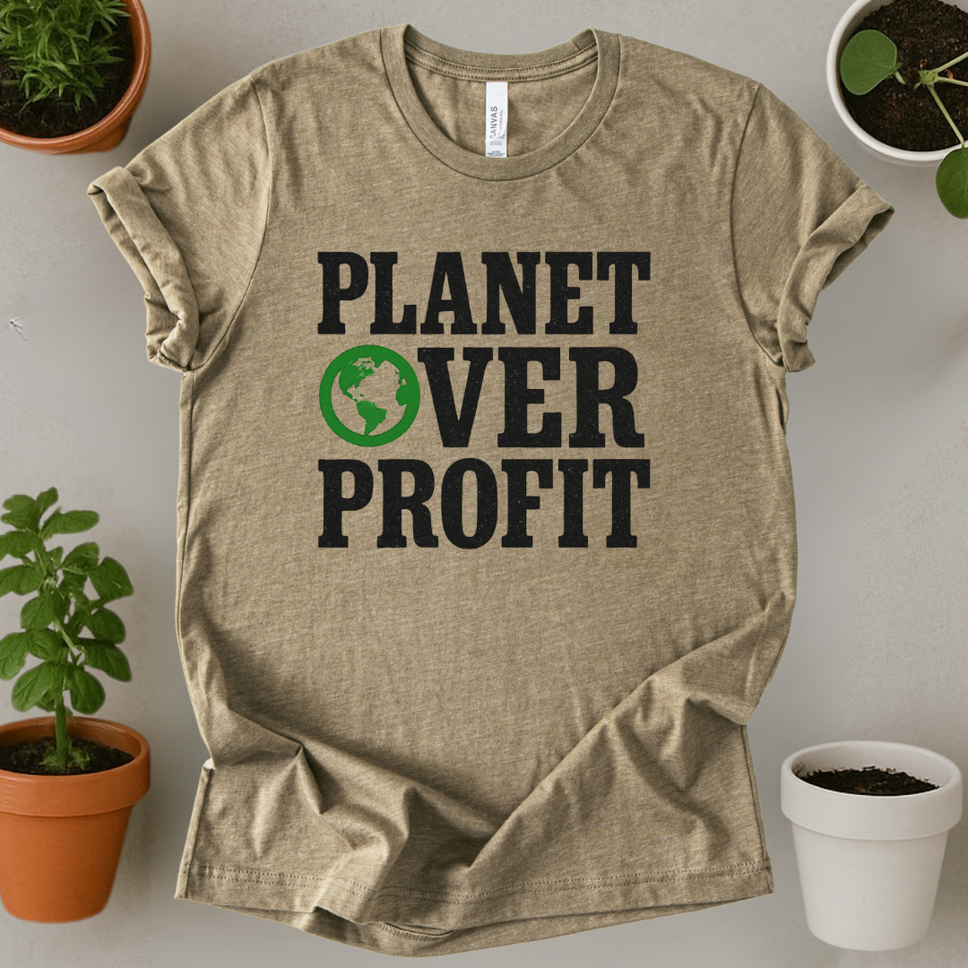 Planet Over Profit T-Shirt