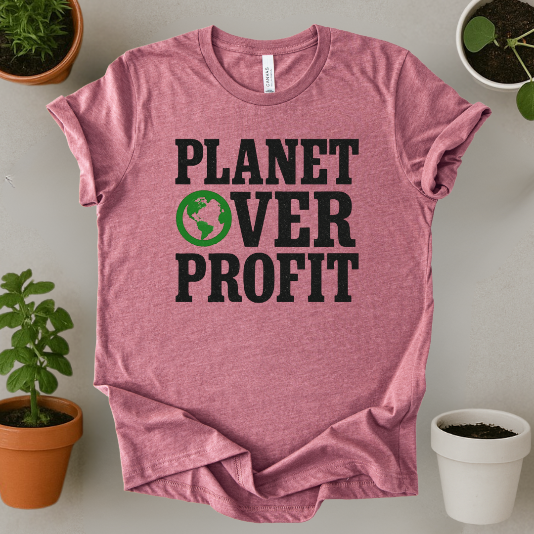 Planet Over Profit T-Shirt