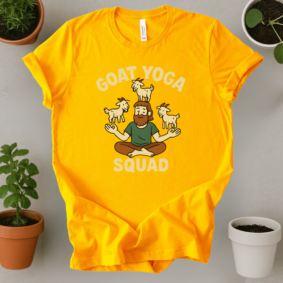 Goat Yoga Squad T-Shirt