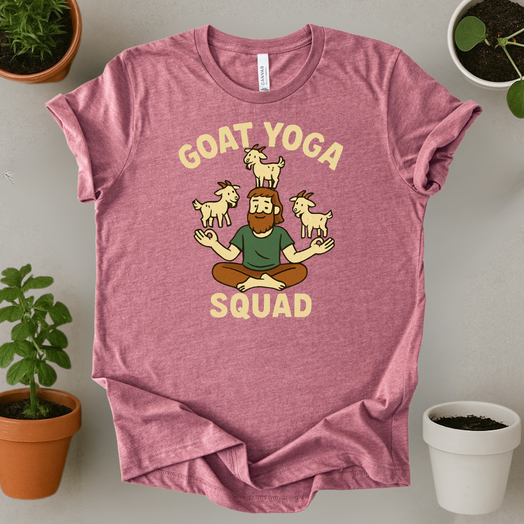 Goat Yoga Squad T-Shirt