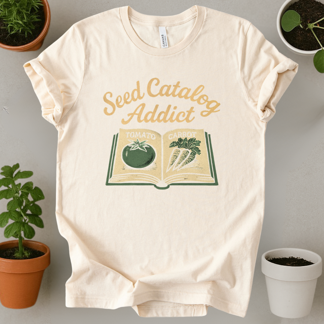 Seed Catalog Addict T-Shirt