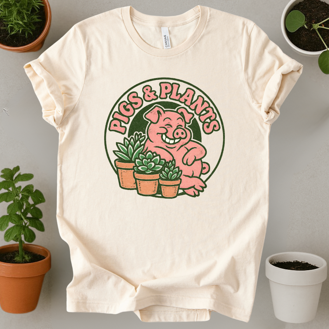 Pigs And Plants T-Shirt