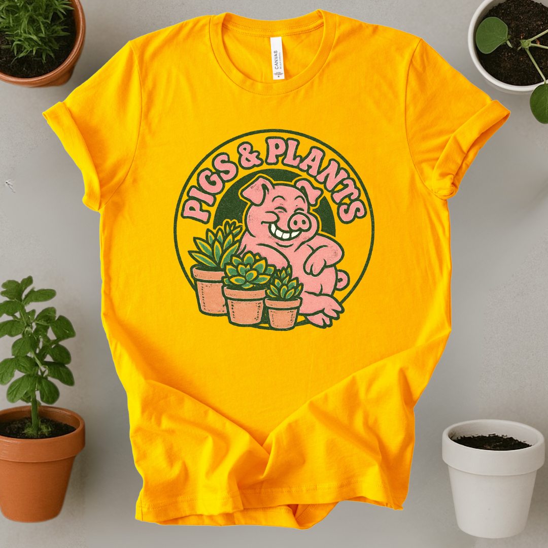 Pigs And Plants T-Shirt