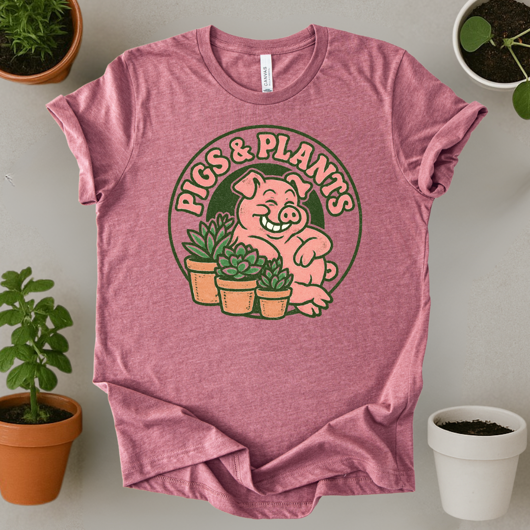 Pigs And Plants T-Shirt