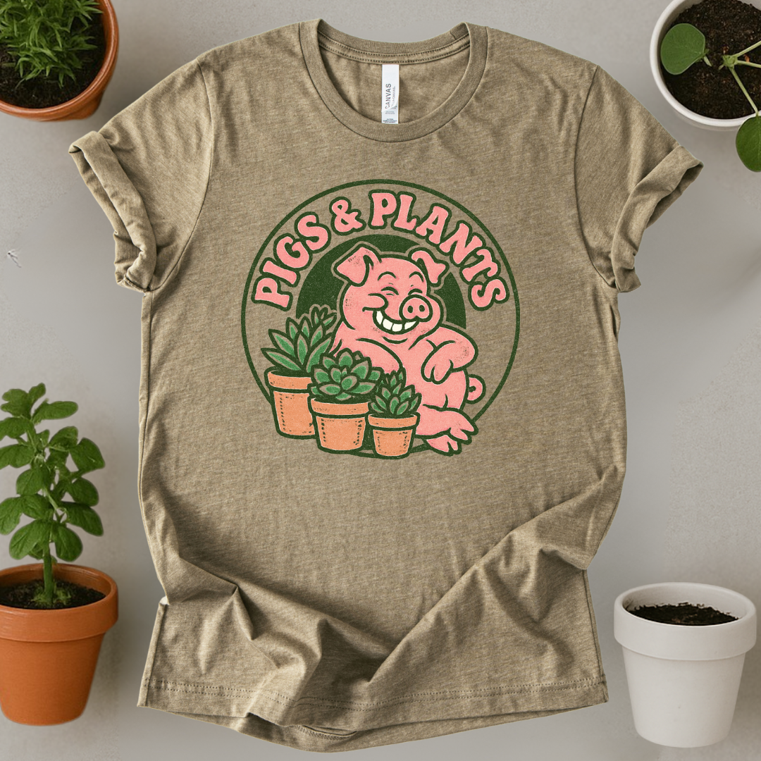Pigs And Plants T-Shirt